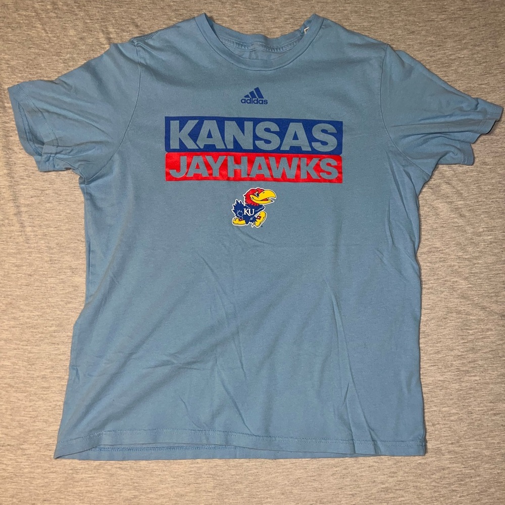 Adidas Amplifier Tee in Light Blue